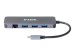 D-LINK DUB-2334 5-in-1 USB-C Hub mit Gigabit-Ethernet/Stromversorgung 3x USB-A 3.0 1x USB-C mit Ladefunktion bis 60W 1x RJ-45