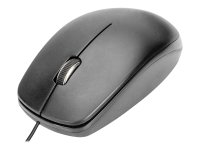 DIGITUS Wired USB Optical Mouse 3D 1000 dpi black