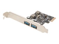 DIGITUS USB PCI Express Add-On card USB3.0 2-port A/F 1x...