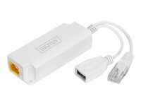 DIGITUS Gigabit USB-A PoE Splitter USB TYPE A Female