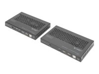 DIGITUS HDBaseT 3.0 KVM Extender Set 100 m USB 2.0 PoC...