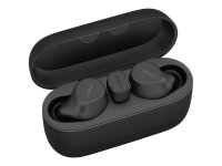 JABRA Evolve2 Buds UC True wireless earphones with mic in-ear Bluetooth active noise cancelling USB-C via BT adapter black Zoom