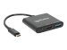 MANHATTAN USB-C auf HDMI 3-in-1 Docking-Konverter mit Power Delivery 100W HDMI 4K30Hz USB-A 5Gbit/s Buchsen Passthrough-Ladeanschl.