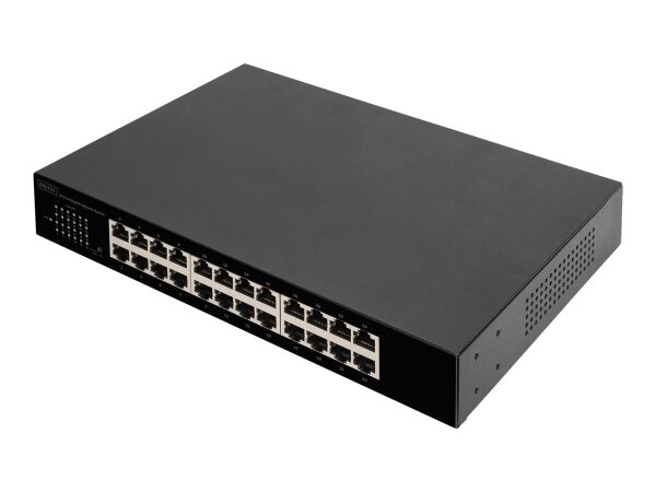 DIGITUS 24-Port Gigabit Switch 10/100/1000Base-T