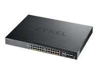 ZYXEL XGS2220-30HP L3 Access Switch 400W PoE 16xPoE+/10xPoE++ 24x1G RJ45 2x10mG RJ45 4x10G SFP+ Uplink incl. 1Year NebulaFlex Pro