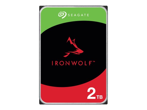 SEAGATE NAS HDD 2TB IronWolf 5400rpm 6Gb/s SATA 256MB cache 8.89cm 3.5Zoll