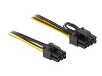 DELOCK Stromkabel PCI Express 6 Pin Stecker zu PCI...