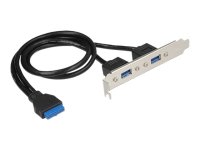 DELOCK Slotblech 1 x 19 Pin USB 3.0 Pfostenbuchse intern...