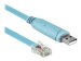 DELOCK Adapter USB 2.0 Typ-A Stecker > 1 x Seriell RS-232 RJ45 Stecker 2,0m blau