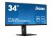 IIYAMA XUB3493WQSU-B5 86,36cm 34Zoll UW ETE IPS-panel 3440x1440 FreeSync 3000:1 400cd/m2 0,4ms MPRT HDR 2xHDMI 2xDP USB-HUB Speaker