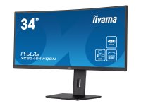 IIYAMA XCB3494WQSN-B5 86,36cm 34Zoll ETE UW IPS-panel 3440x1440 FreeSync 120Hz 300cd/m2 0,4ms MPRT HDMI DP KVM USB-C Dock USB3.0x3