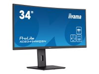 IIYAMA XCB3494WQSN-B5 86,36cm 34Zoll ETE UW IPS-panel 3440x1440 FreeSync 120Hz 300cd/m2 0,4ms MPRT HDMI DP KVM USB-C Dock USB3.0x3