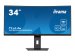 IIYAMA XCB3494WQSN-B5 86,36cm 34Zoll ETE UW IPS-panel 3440x1440 FreeSync 120Hz 300cd/m2 0,4ms MPRT HDMI DP KVM USB-C Dock USB3.0x3