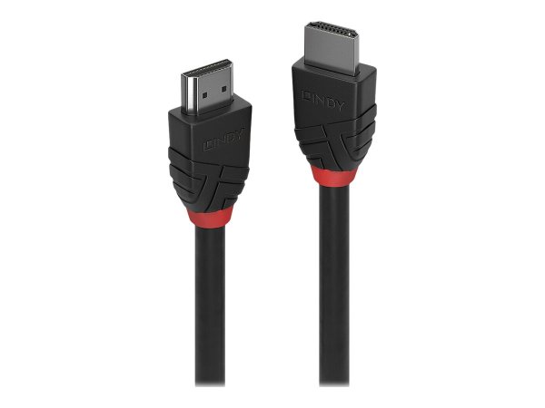 LINDY 3m 8K60Hz HDMI Cable Black Line