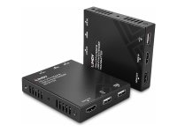 LINDY 120m Cat.6 HDMI & USB KVM Extender