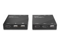 LINDY 120m Cat.6 HDMI & USB KVM Extender