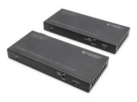 DIGITUS HDBaseT KVM Extender Set 150m 4K/60Hz USB 2.0 PoC...