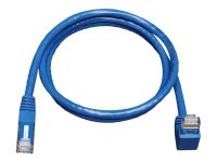 EATON TRIPPLITE Down-Angle Cat6 Gigabit Molded UTP...