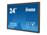 IIYAMA T2455MSC-B1 60,96cm 24Zoll IPS 1920x1080 Bonded PCAP 10P Touch Flat Bezel Free Glass Front 350cd/m2 HDMI Displayport USB 3.0-