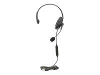 MANHATTAN Mono USB-Headset mit reversiblem Mikrofon...