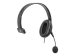 MANHATTAN Mono USB-Headset mit reversiblem Mikrofon Over-Ear links oder rechts tragbar USB-A-Stecker Kabel 2m Lautstärkeregelung