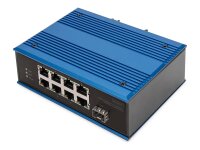 DIGITUS Industrial 8+1 Port Fast Ethernet Switch...