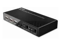 LINDY 2 Port HDMI 4K60 USB 2.0 & Audio KVM Switch