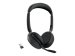 JABRA Evolve2 65 Flex MS Stereo Headset on-ear Bluetooth wireless active noise cancelling USB-A black Certified for Microsoft Te