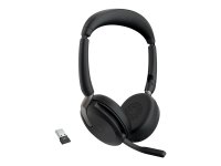 JABRA Evolve2 65 Flex UC Stereo Headset on-ear Bluetooth...