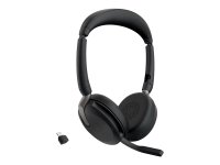 Jabra Evolve2 65 Flex, Link380/390c UC Stereo WLC