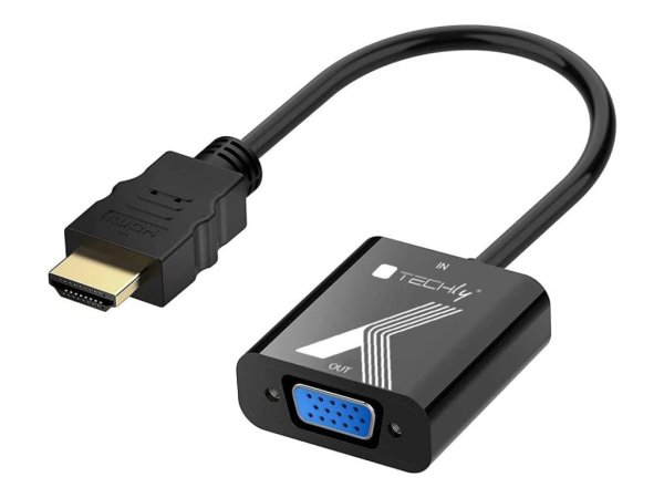 TECHLY HDMI/VGA Konverter 0,1m