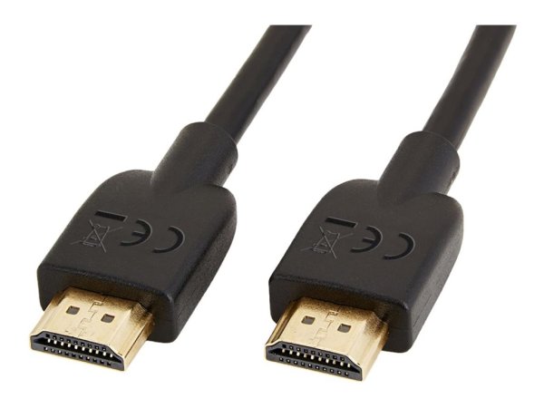 TECHLY HDMI 4K 60Hz High Speed Anschlusskabel mit Ethernet schwarz 2m