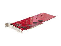 STARTECH.COM Quad M.2 PCIe Adapterkarte PCI Express 4.0...