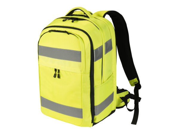 DICOTA Backpack HI-VIS 32-38 litre yellow