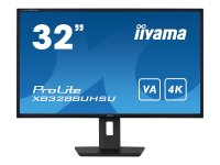 IIYAMA XB3288UHSU-B5 81,28cm 32Zoll VA 3840x2160 UHD 300cd/m2 3ms FreeSync Speakers DisplayPort 2xHDMI 2xUSB 3.0 15cm