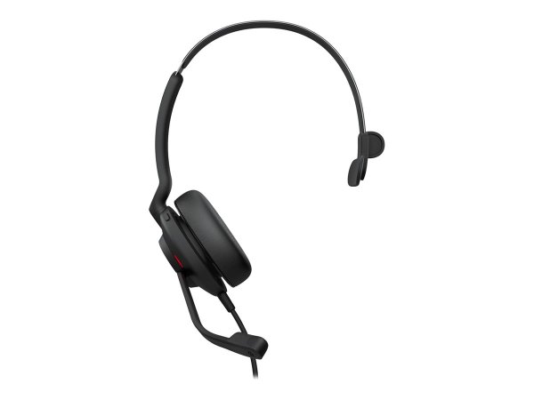 JABRA Evolve2 30 SE MS Mono Headset on-ear wired USB-A noise isolating Certified for Microsoft Teams