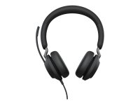 JABRA Evolve2 40 SE UC Stereo Headset on-ear wired USB-C noise isolating Optimised for UC