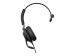 JABRA Evolve2 40 SE UC Mono Headset on-ear wired USB-C noise isolating Optimised for UC