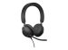 JABRA Evolve2 40 SE UC Stereo Headset on-ear wired USB-C noise isolating Optimised for UC