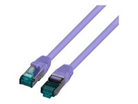 EFB RJ45 Patchkabel S/FTP Cat6A LSZH Violett Laenge 0,15m...