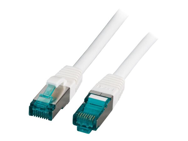 EFB RJ45 Patchkabel S/FTP Cat6A LSZH Violett Laenge 0,5m 4x2xAWG27/7 nach TIA/EIA568B geschirmt Uebertragungsstandards 10Gbit