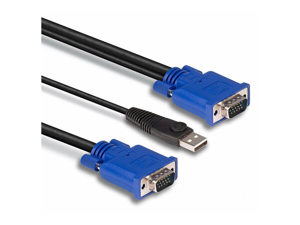 LINDY 3m Combined KVM & USB Cable