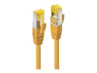 LINDY 1m RJ45 S/FTP LSZH Cable Yellow