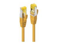 LINDY 3m RJ45 S/FTP LSZH Cable Yellow