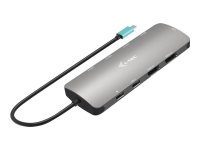 I-TEC USB-C Metal Nano Dock 2x HDMI 1x GLAN 2x USB 3.2 2x...