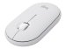 LOGITECH Pebble Mouse 2 M350s Mouse optical 3 buttons wireless Bluetooth 5.2 LE tonal white