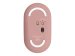 LOGITECH Pebble Mouse 2 M350s Mouse optical 3 buttons wireless Bluetooth 5.2 LE tonal rose