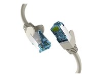 EFB Netzwerkkabel CAT6a S/FTP PIMF mit CAT7 Rohkabel 10 Gigabit Ethernet Kupfer 25m grau