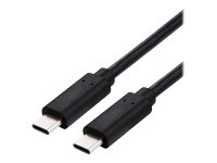 ROLINE USB4 Gen2x2 Kabel C-C ST/ST 20Gbit/s 100W schwarz 2m