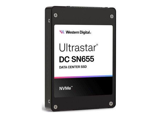 WESTERN DIGITAL Ultrastar DC SN655 U.3 15.36TB PCIE TLC RI-1DW/D Dual Port BICS5 ISE